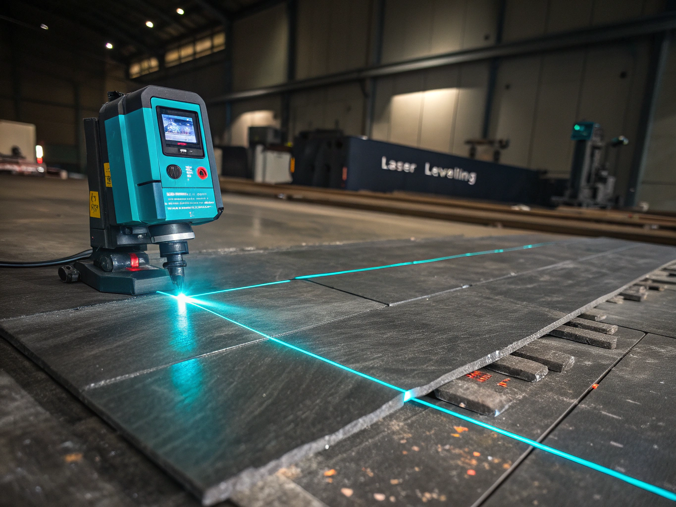 Quality inspection of precision diamond lapping plate under monochromatic light