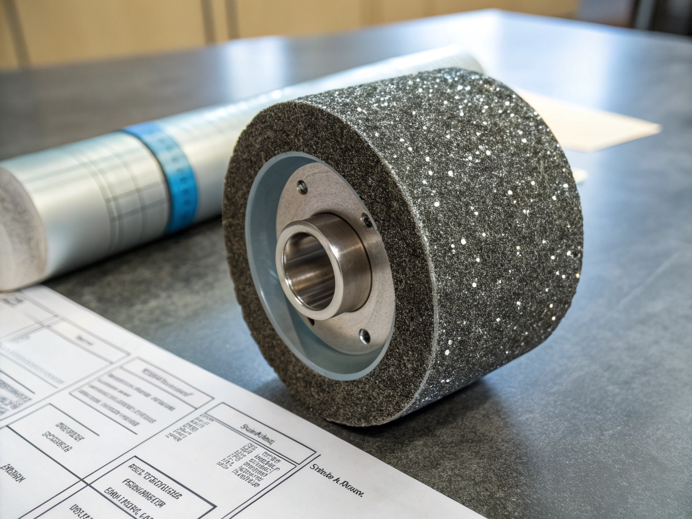 Standard flat and spherical diamond lapping plates for precision engineering